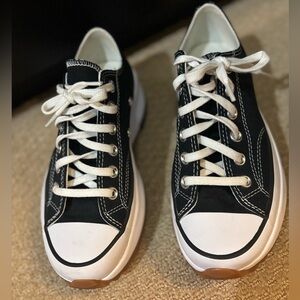 Converse Platform Black and White Women's Sneakers